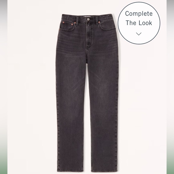 Abercrombie & Fitch Denim - Abercrombie NWT Ultra High Rise 90s Straight Jean
In black sz 27